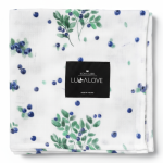 Jagódki - otulacz muślinowy 100x100cm / Lullalove