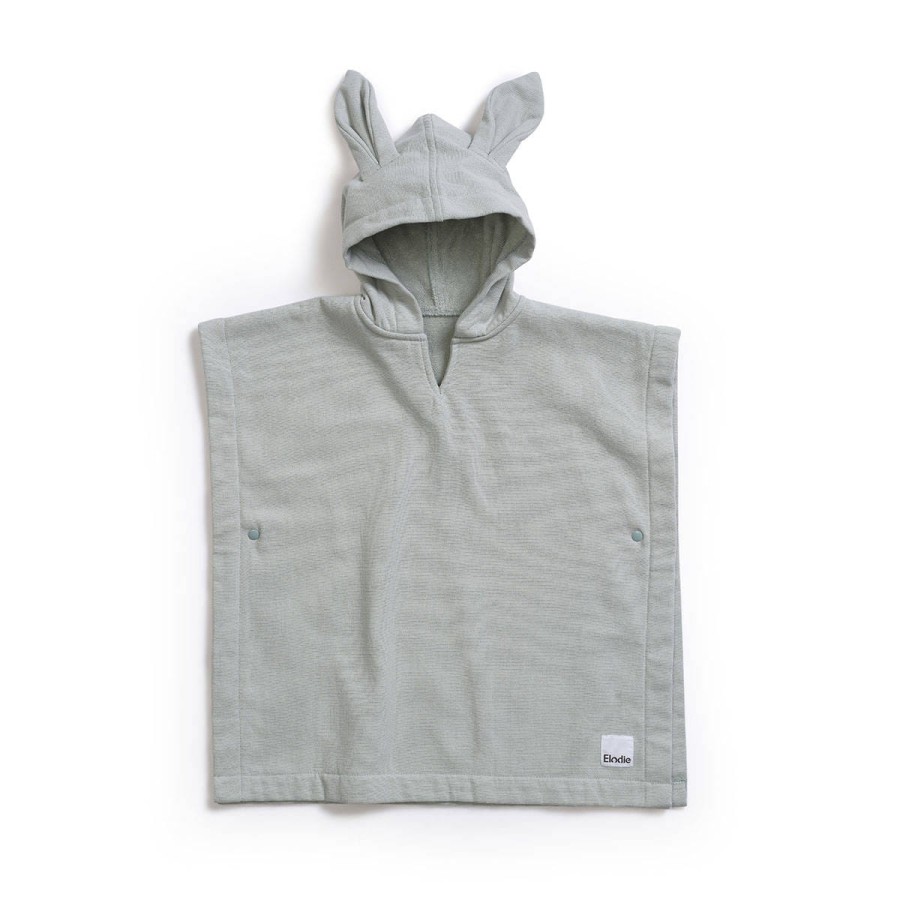 Ponczo kąpielowe - Mineral Green 1-3 lata / Elodie Details