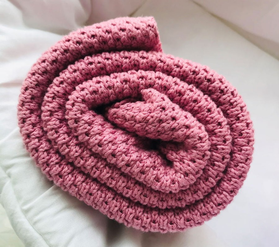 Bambusowy koc 80x100 PIWONIA / Lullalove