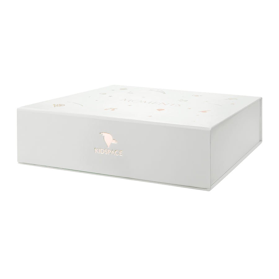 Beżowe pudełko wspomnień - memory box / Kidspace