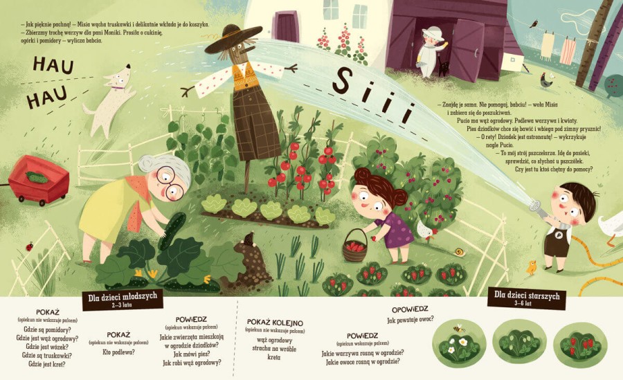 Pucio na wsi. Ćwiczenia rozumienia i mówienia dla dzieci /Nasza Księgarnia