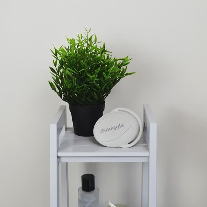 Szczotka Silikonowa do Włosów dla Niemowląt Grey /Shnuggle