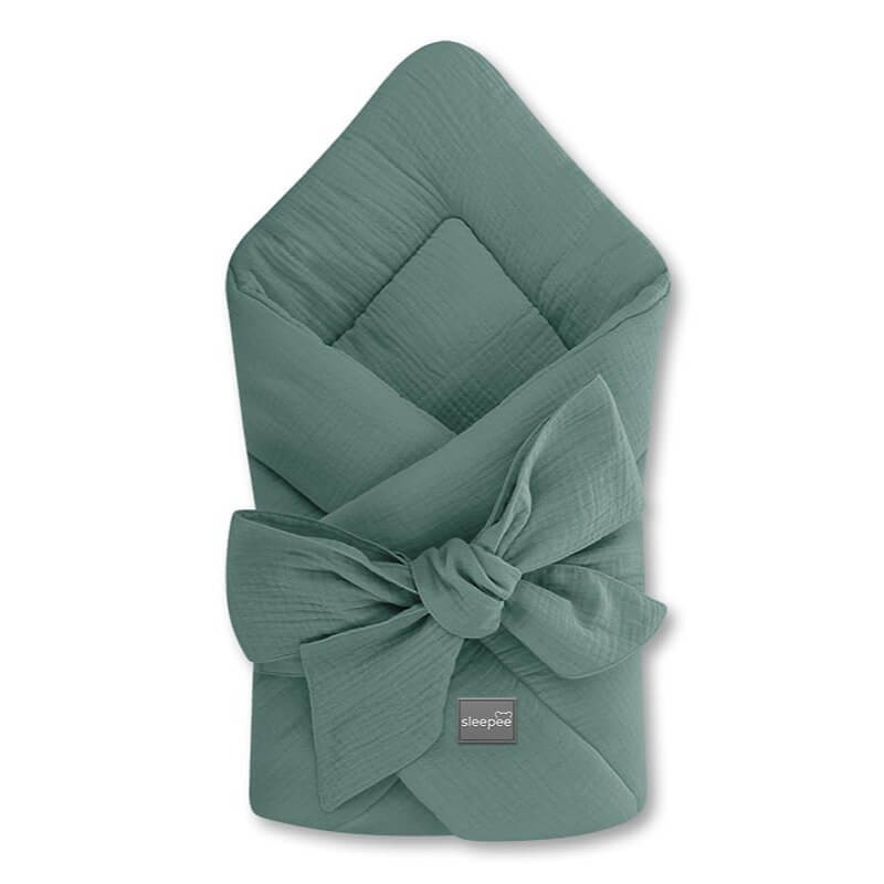 Rożek Muślinowy Ocean Green /Sleepee