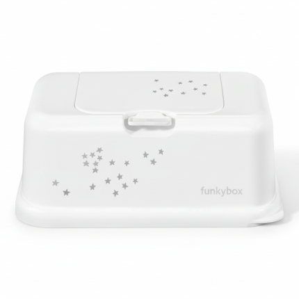 Pojemnik na Chusteczki, White little stars / Funkybox