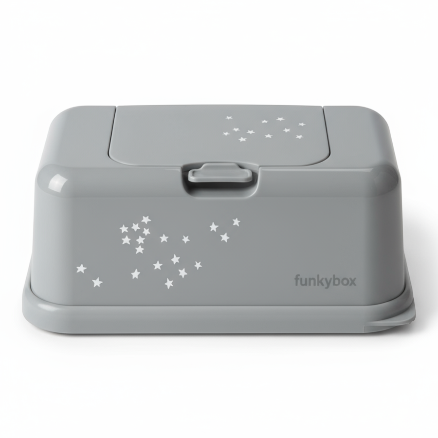 Pojemnik na Chusteczki, Grey Little Stars / Funkybox