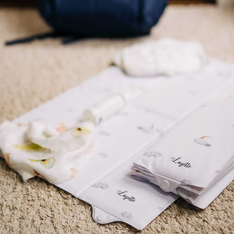 Składana mata do przewijania CLOUDS / Layette