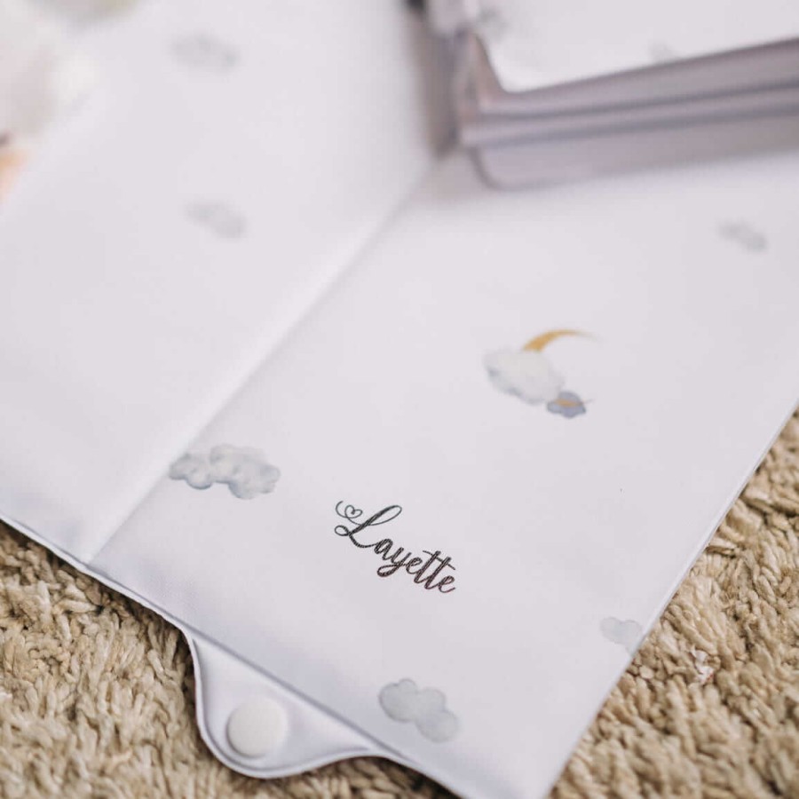 Składana mata do przewijania CLOUDS / Layette