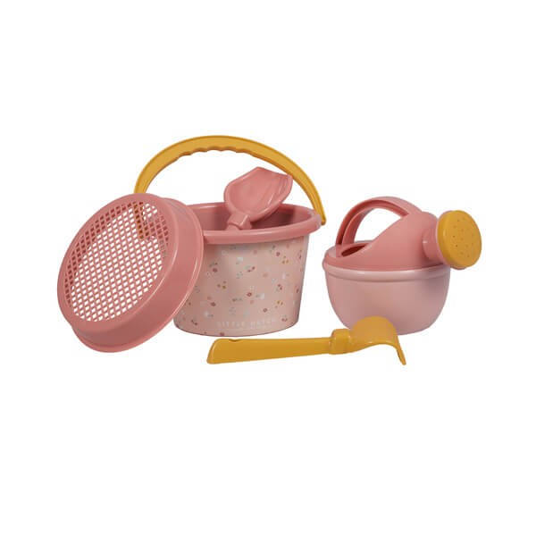 Zestaw plażowy 5 elementów Flowers & Butterflies /Little Dutch