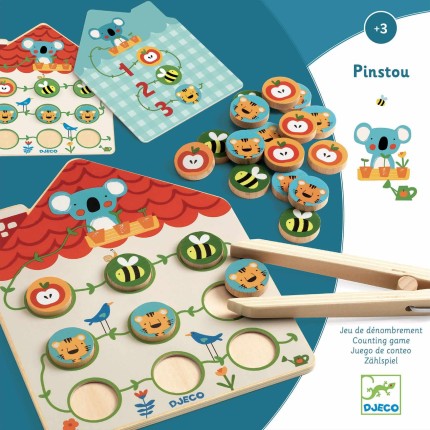Gra drewniana PINSTOU / Djeco DJ01627