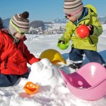 Muszelka Bilibo błękitna - zabawka kreatywna / Moluk