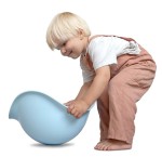 Muszelka Bilibo błękitna - zabawka kreatywna / Moluk