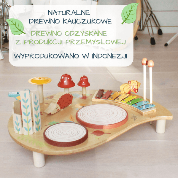 Drewniany stolik muzyczny / Tender Leaf Toys