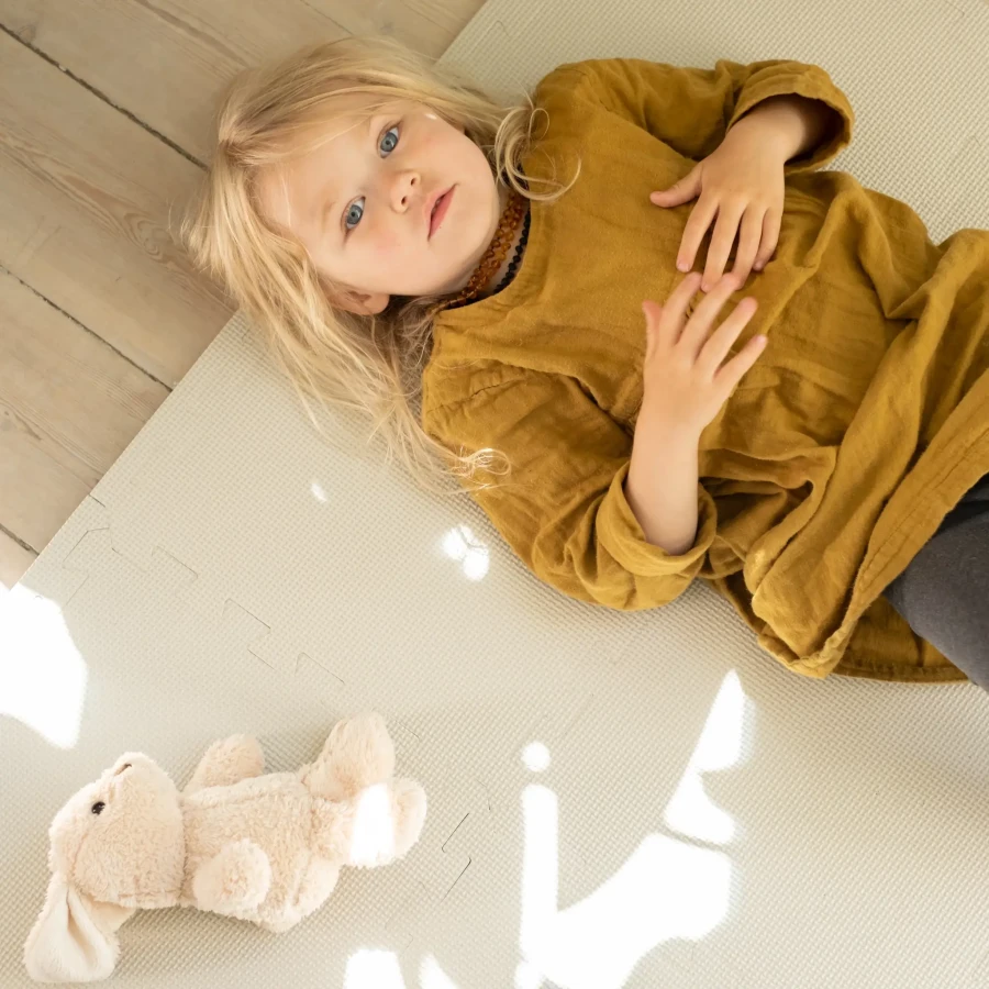 Piankowa mata podłogowa LIGHT GREY / That's Mine