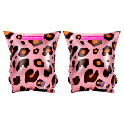 Rękawki do pływania Rose Gold Leopard / The Swim Essentials