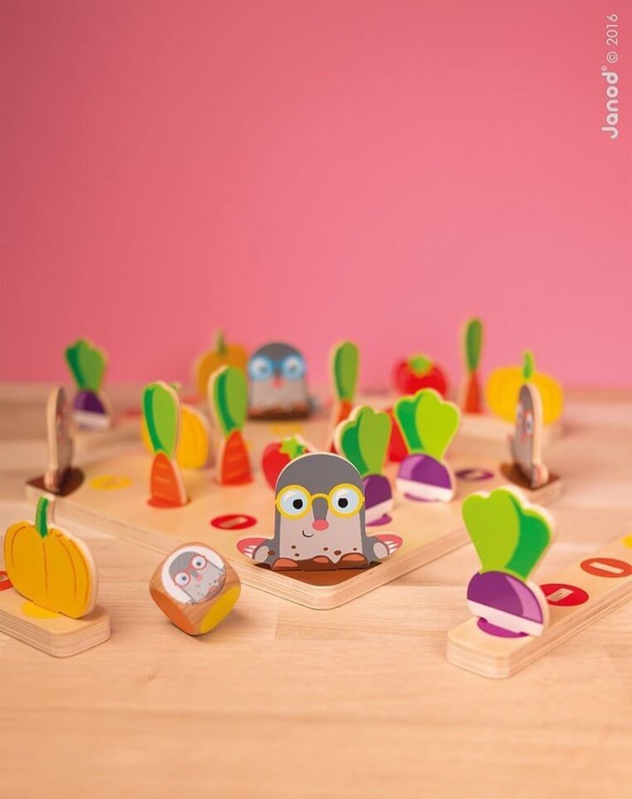 Gra wyścig Strzeż się kreta! / Janod