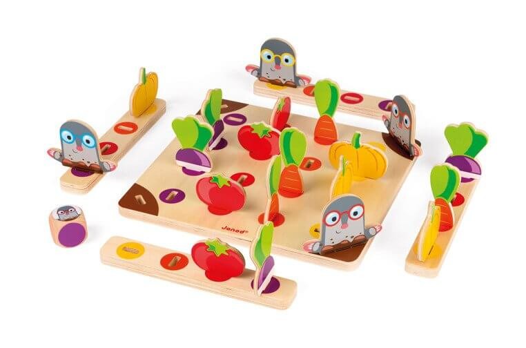 Gra wyścig Strzeż się kreta! / Janod