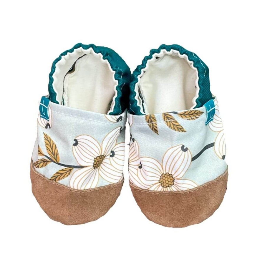 Kapcie do domu, żłobka, przedszkola - Summer Flowers / TITOT