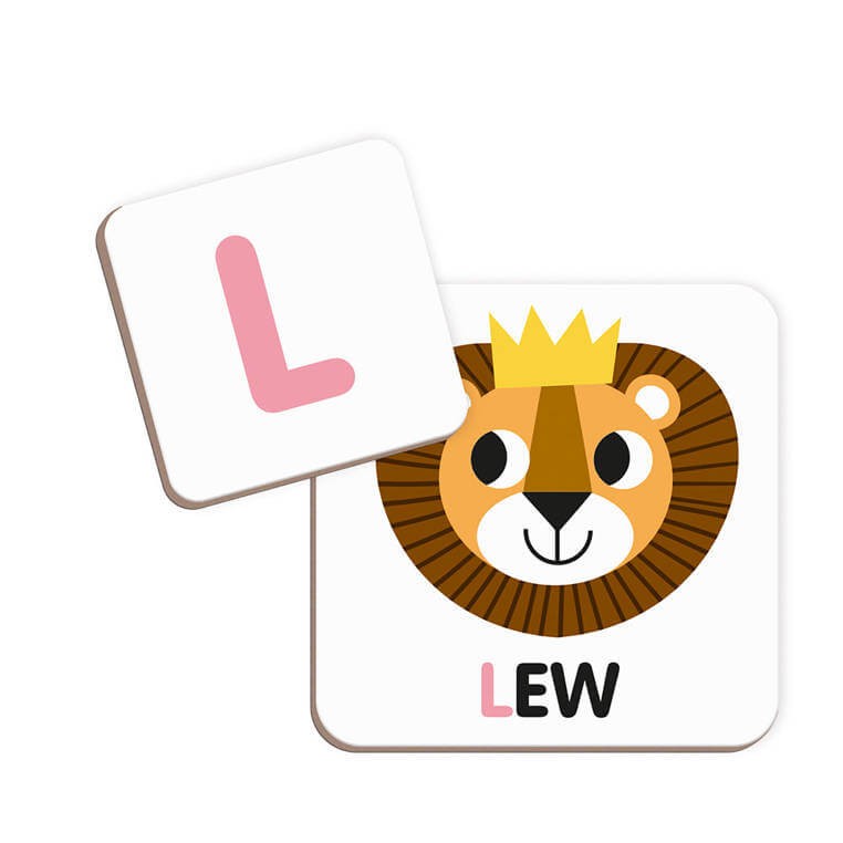 Magnetyczna układanka Polski Alfabet Magnetibook / Janod