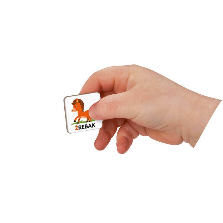 Magnetyczna układanka Polski Alfabet Magnetibook / Janod