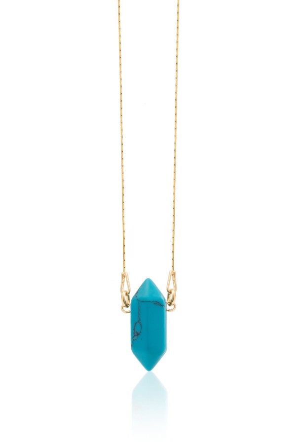Naszyjnik LOUNA TURQUOISE / Oplotka