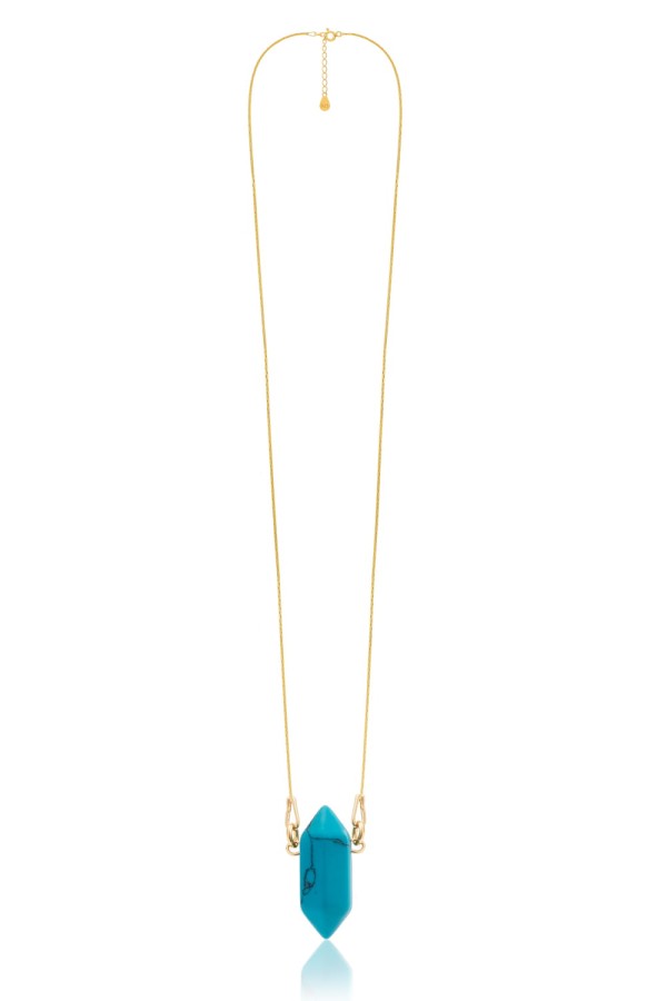 Naszyjnik LOUNA TURQUOISE / Oplotka