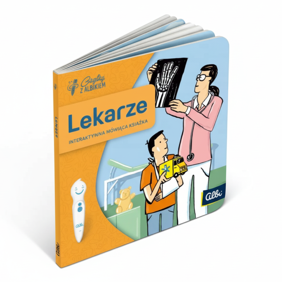 Mini książka zawody Lekarze / Czytaj z Albikiem