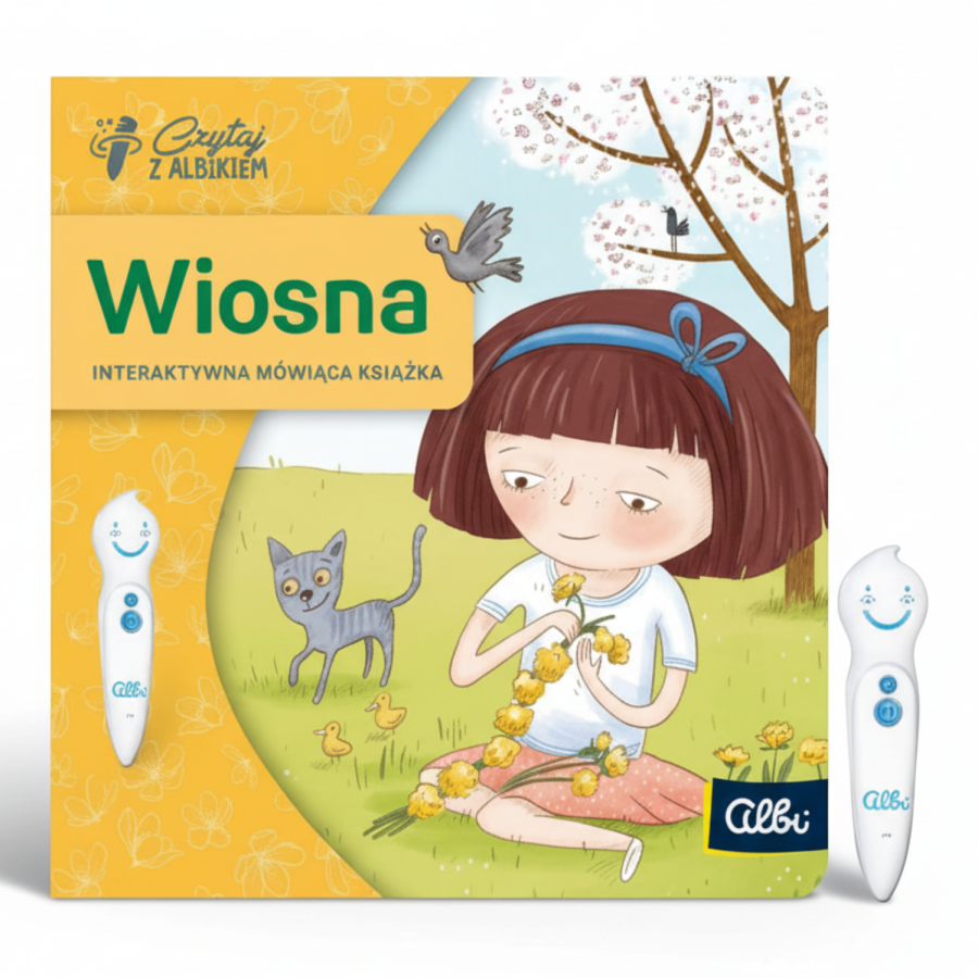 Mini książka Wiosna / Czytaj z Albikiem