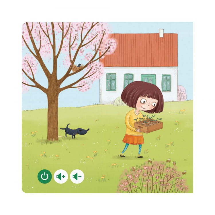 Mini książka Wiosna / Czytaj z Albikiem