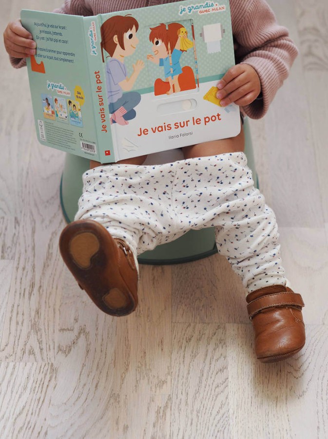 Nocnik z wyjmowanym wkładem Sage Green / Beaba