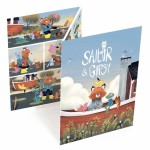 Zestaw kalkomanii - komiks ŻEGLARZ& GIPSY / Djeco