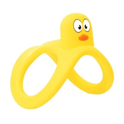 Gryzak Zabawka Kaczka Yellow / Mombella