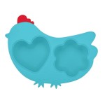 Pojemnik Silikonowy Chicken Blue / Innobaby
