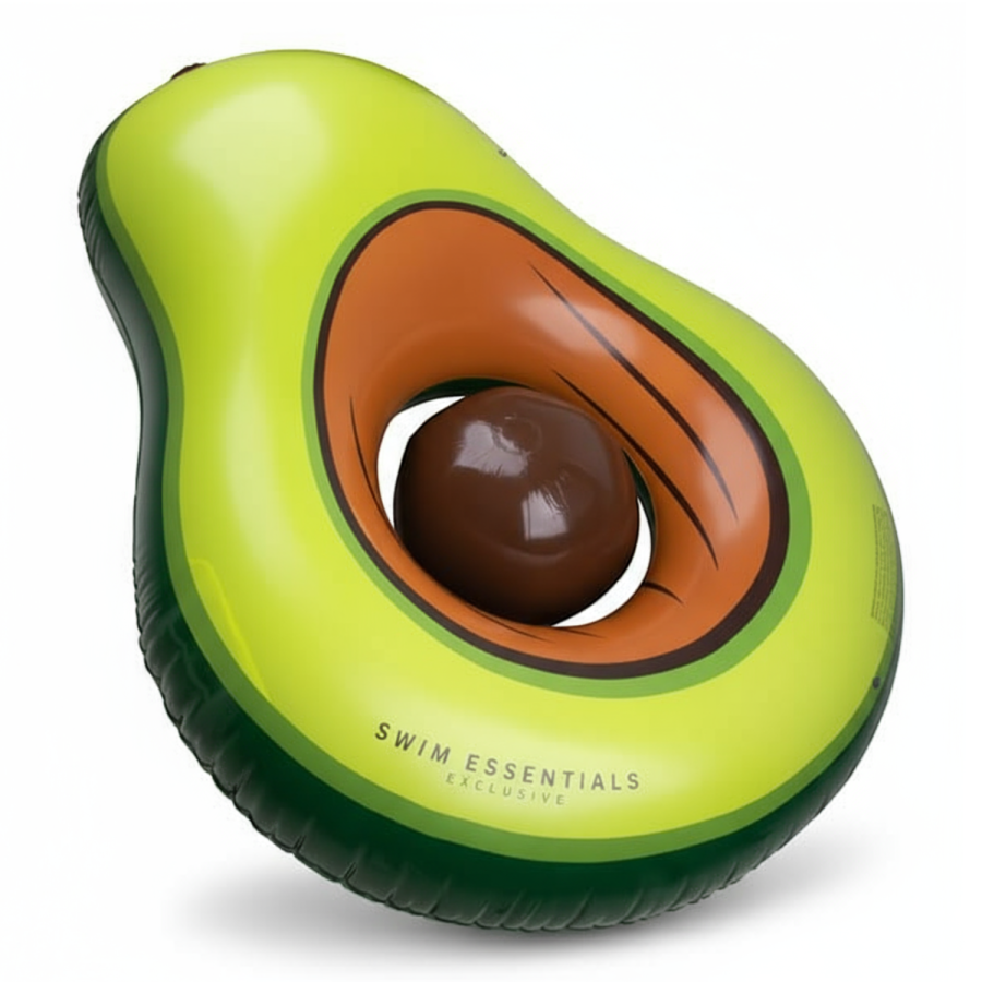 Materac do pływania Avocado z piłką / The Swim Essentials