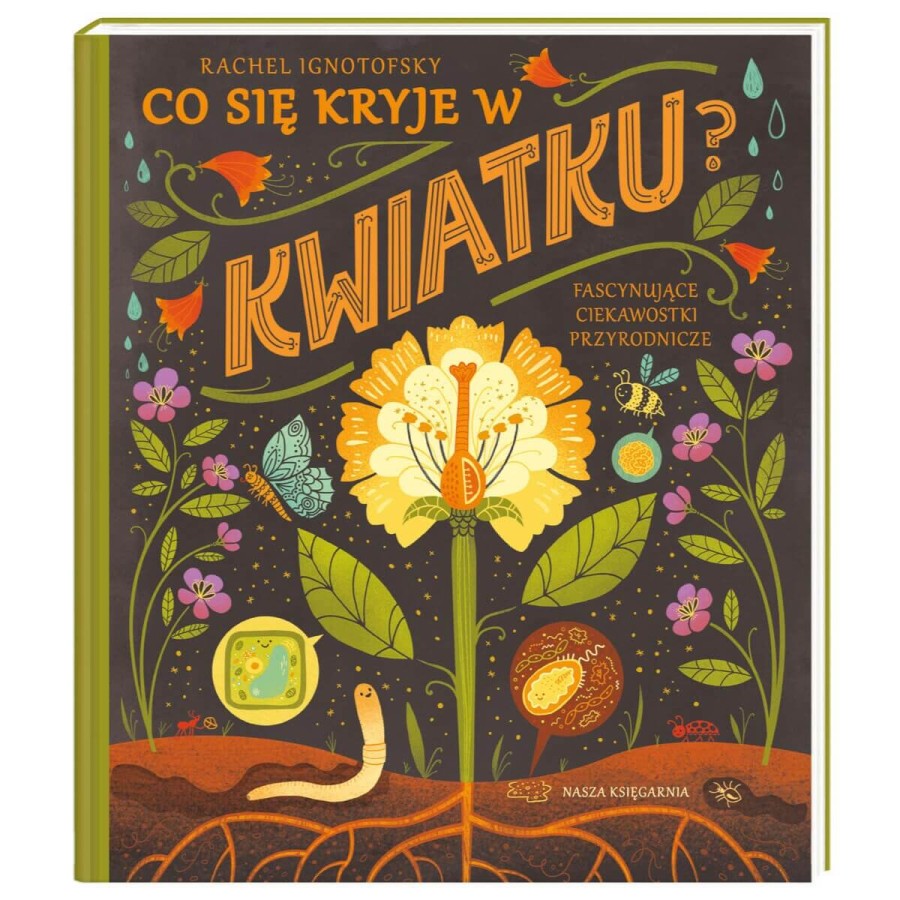 Co się kryje w kwiatku? Fascynujące ciekawostki przyrodnicze /Nasza Księgarnia
