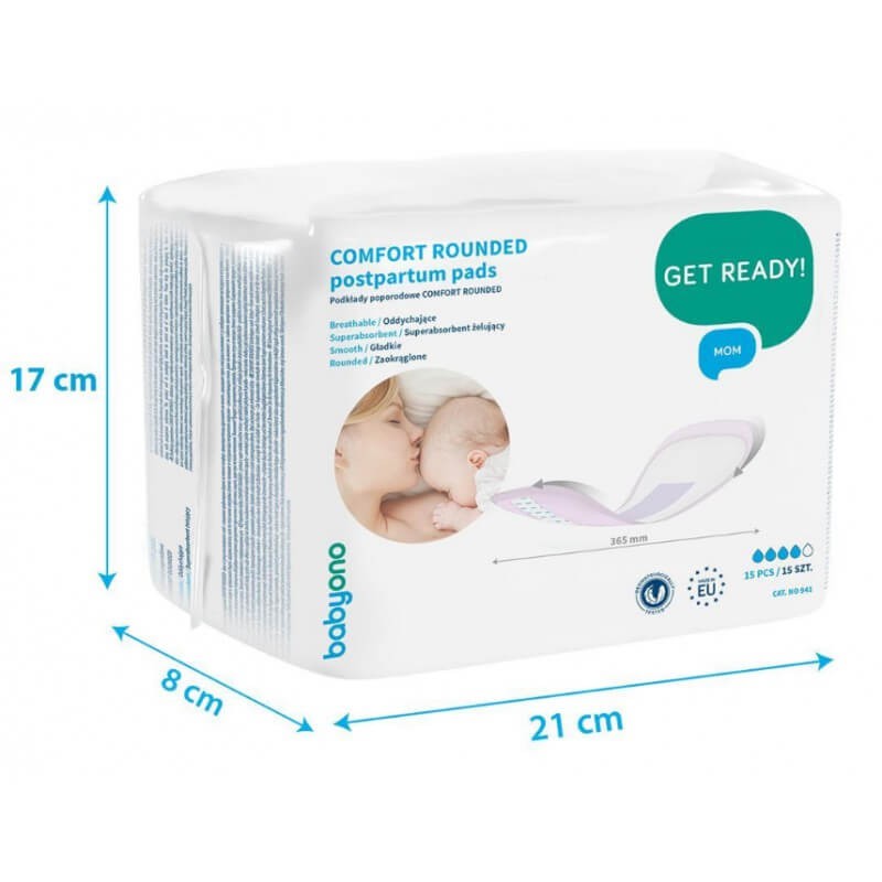 Podkłady Poporodowe COMFORT 15szt. / BABYONO