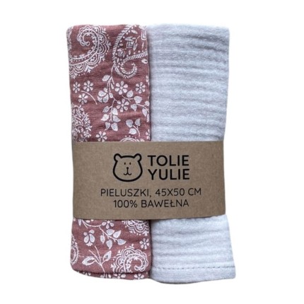 2-pak pieluszek muślinowych Mandala / Tolie Yulie