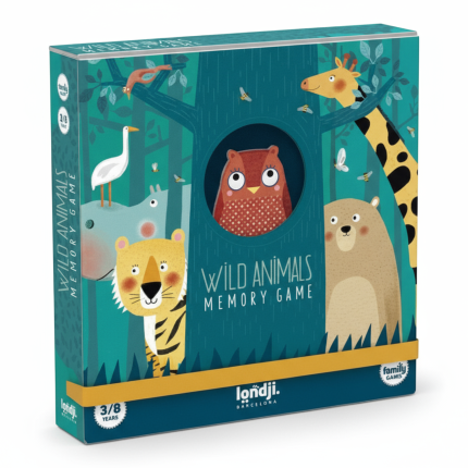 Memo dla dzieci, Dzikie Zwierzęta / Londji DI016