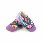 Kapcie do domu, żłobka, przedszkola - kwiatki Purple Meadow / TITOT