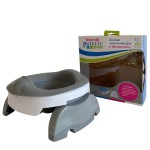 Nocnik Potette Plus: Zestaw wielofunkcyjny z akcesoriami, biało-szary / Potette Plus