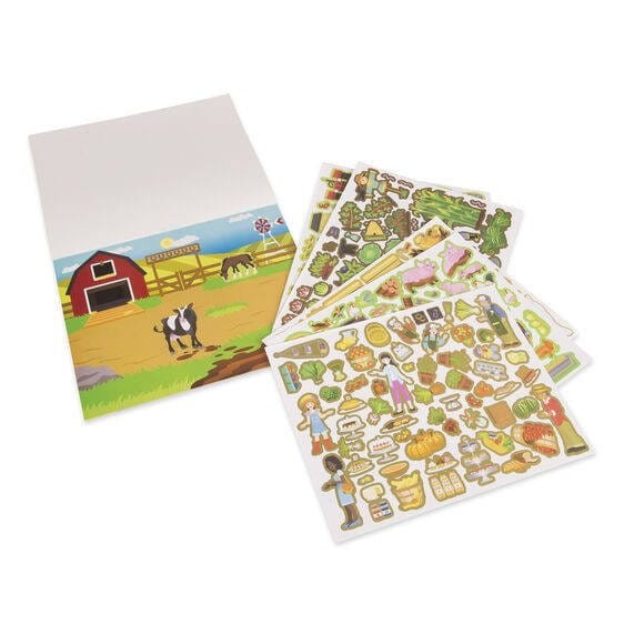 Naklejki wielokrotnego użytku - Farma / Melissa & Doug