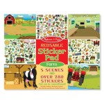 Naklejki wielokrotnego użytku - Farma / Melissa & Doug