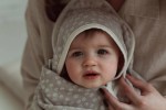 Bambusowy ręcznik light beige - boho dots / My Memi