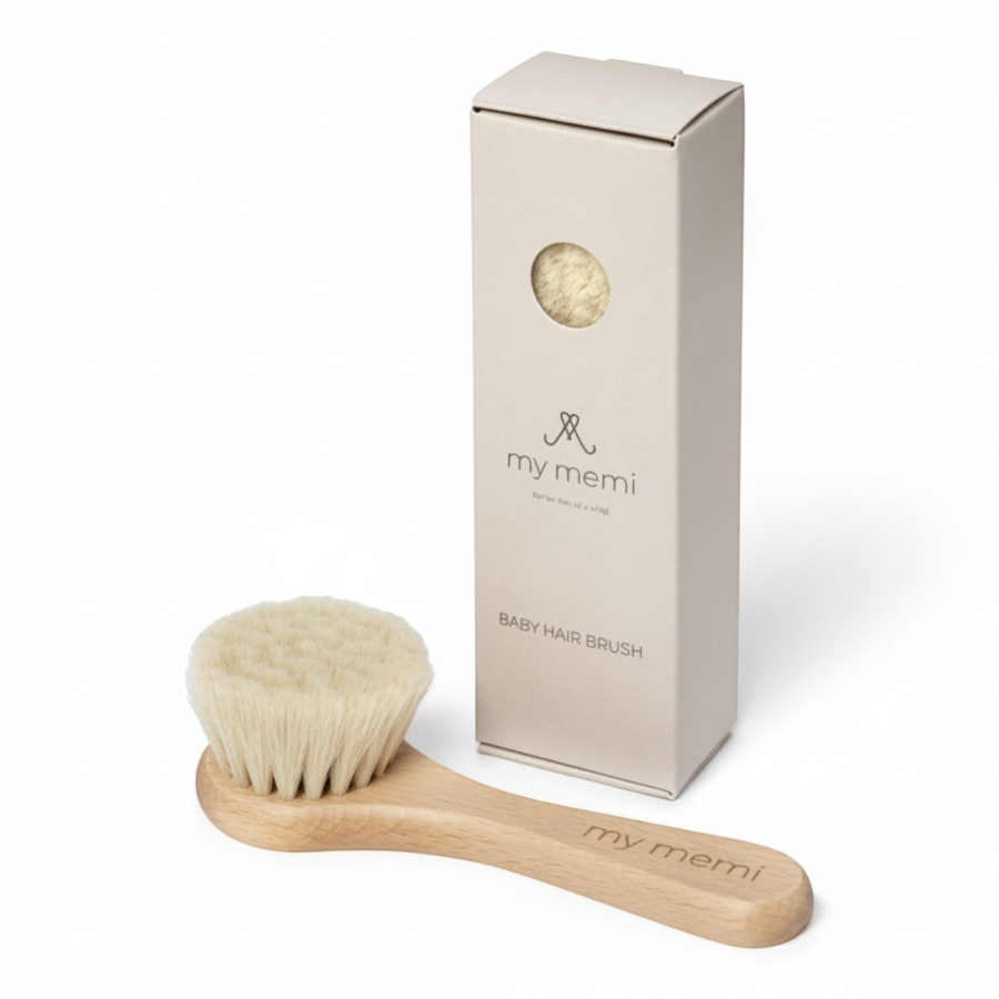 Szczotka z naturalnego włosia koziego relaksacyjna / My Memi