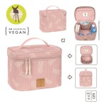 Kuferek podróżny na akcesoria Soft Stripes rose / Lassig