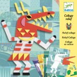 Zestaw piankowe kolaże GALERIA POTWORKÓW / Djeco