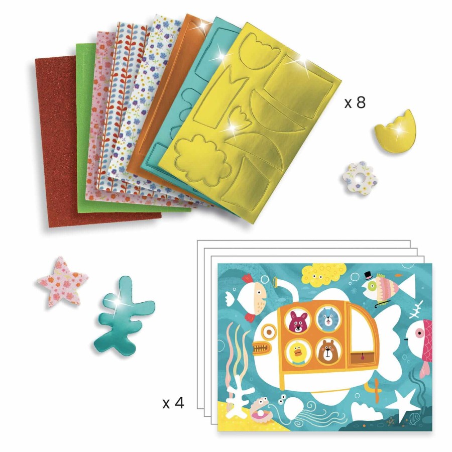 Zestaw artystyczny PIANKOWA ZABAWA / Djeco