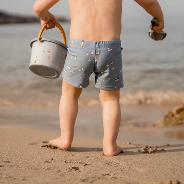 Spodenki kąpielowe Sailors Bay Dark Blue / Little Dutch