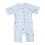 Swimsuit z rękawami Sailors Bay Blue / Little Dutch