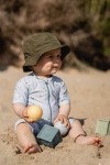 Swimsuit z rękawami Sailors Bay Blue / Little Dutch