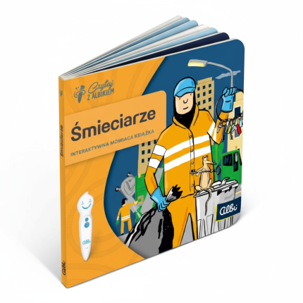 Mini książka zawody Śmieciarze 5+ / Czytaj z Albikiem